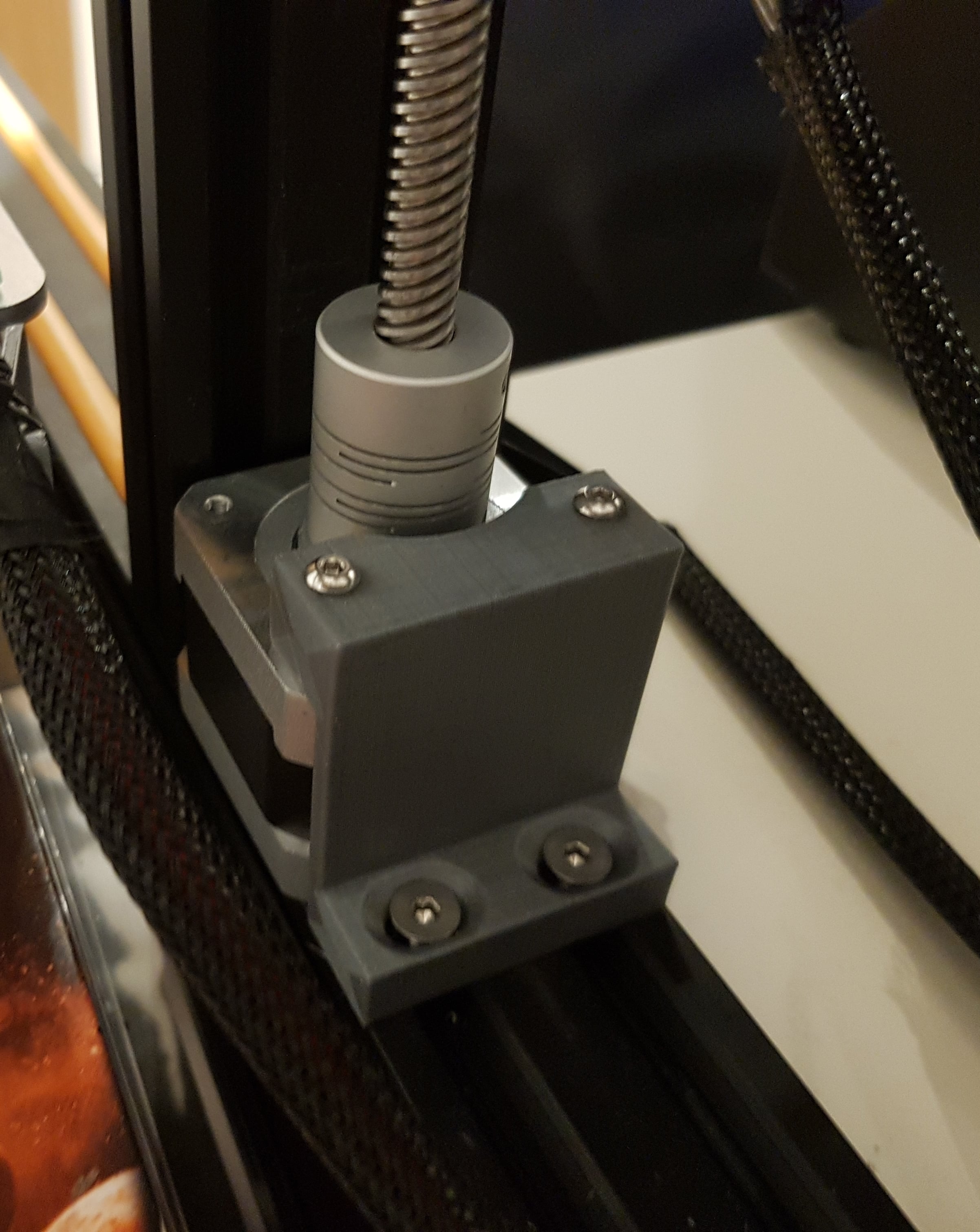 Creality CR-10 adjustable Z stepper bracket
