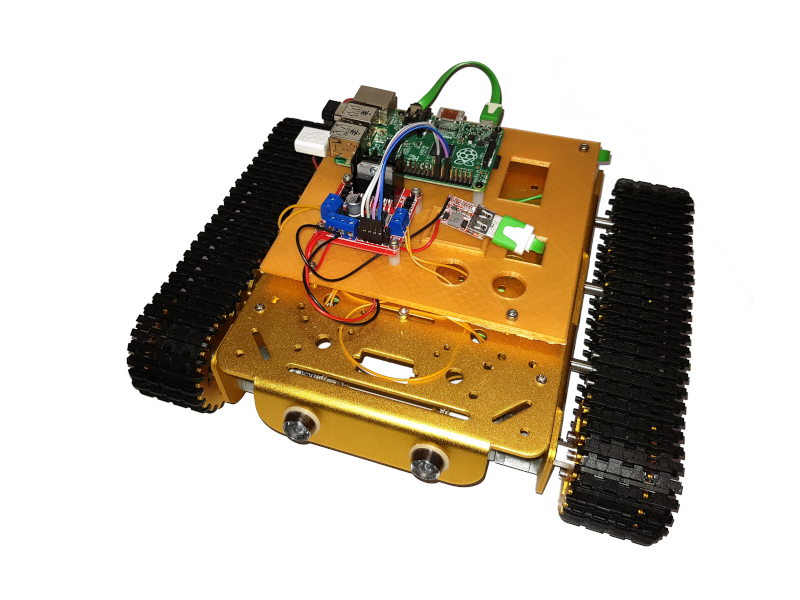 T200 Robot - Raspberry Pi and Battery Brackets