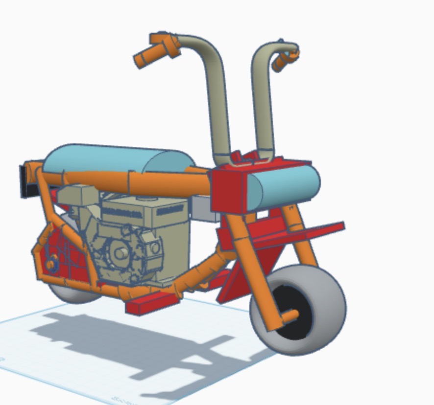 Monster Moto -B-80 minibike
