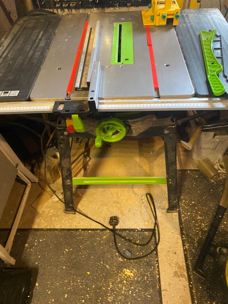Track Guides for Evolution Fury S Table Saw (for sleds) w/ parameters