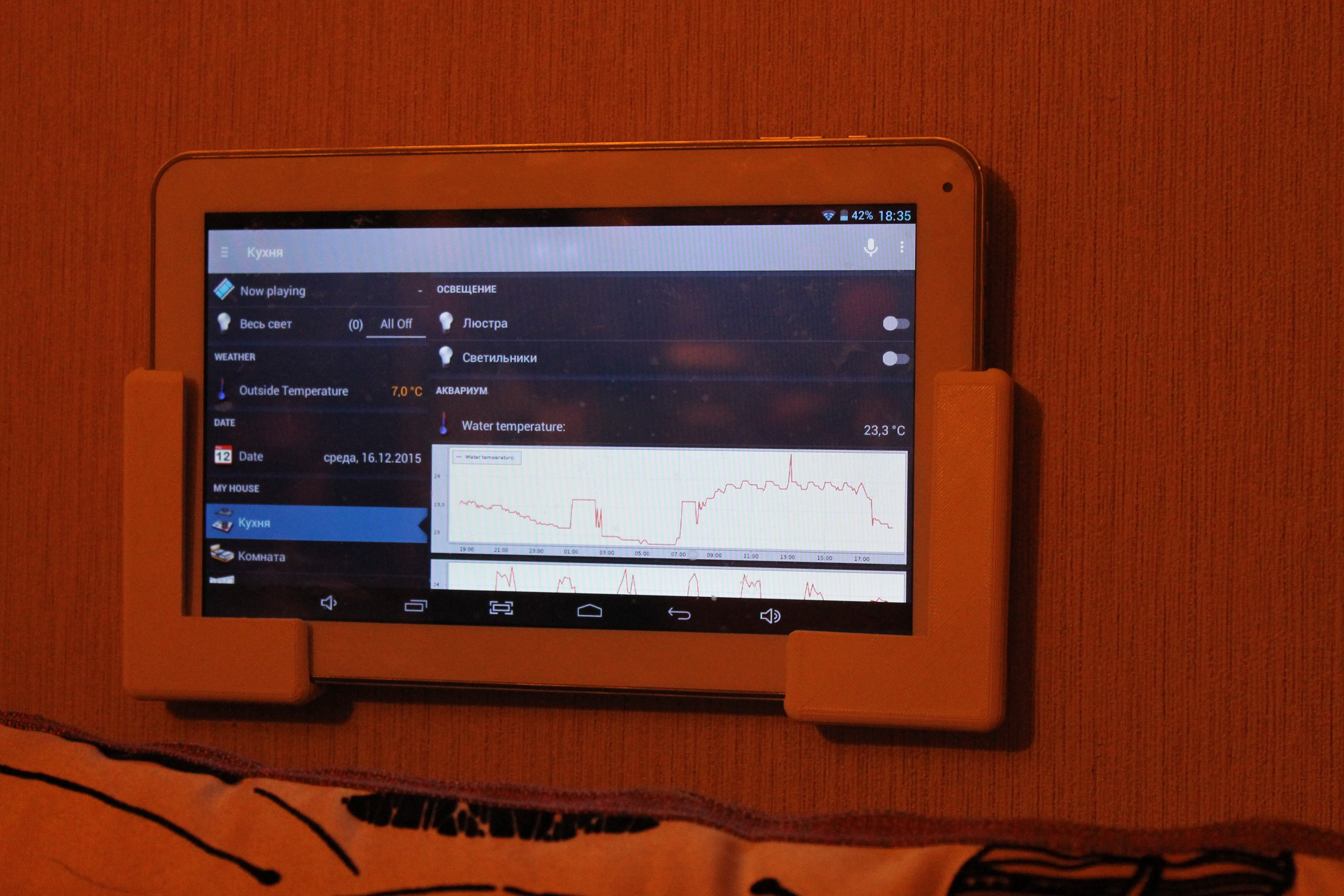 tablet pc wall mount