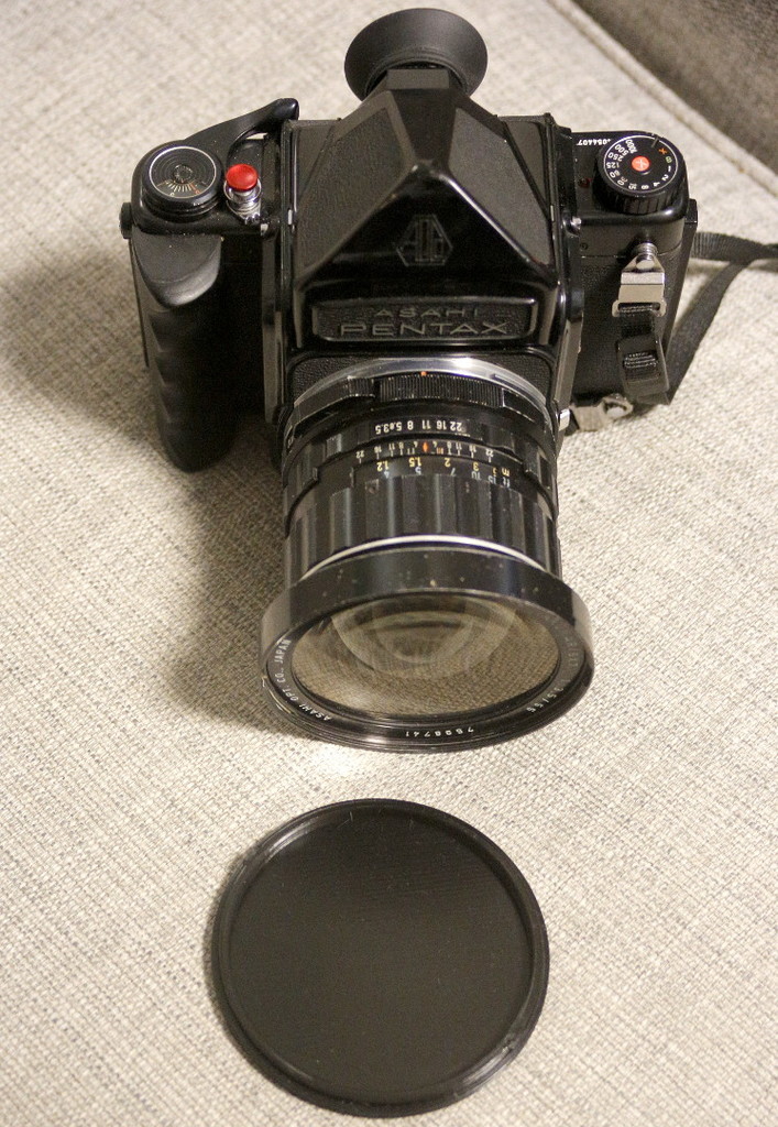 Lens cap for SMC Takumar 1:3.5/55 6x7 Pentax