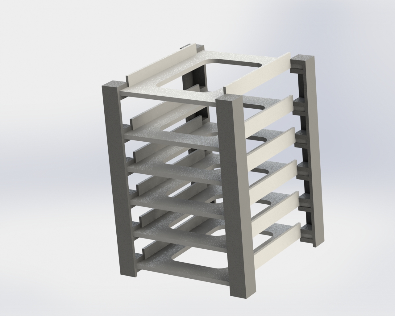 External HD stack shelf