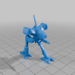 BattleTech Locust IIC Underslung Cannon 3D model
