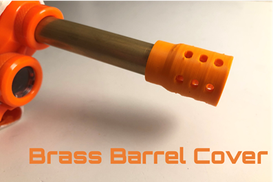 Nerf Brass Barrel Cover