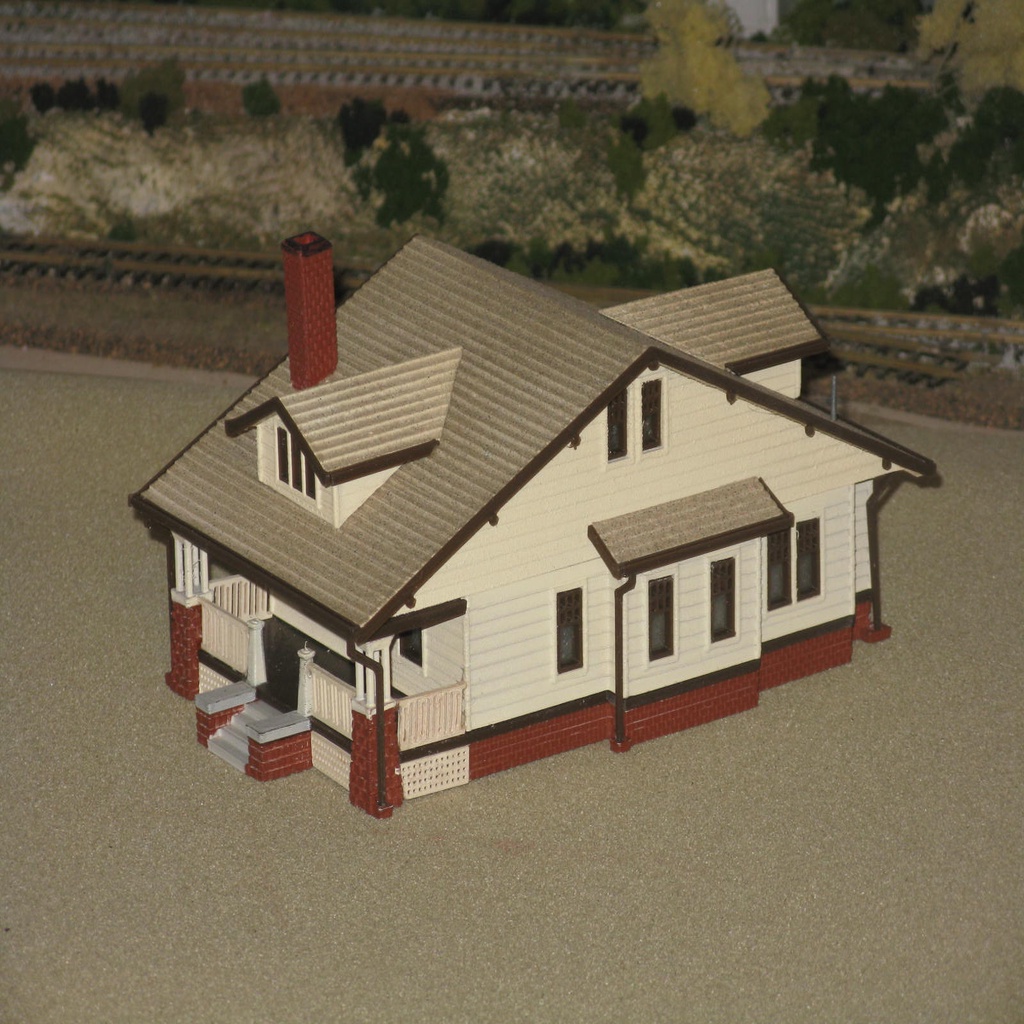 HO Scale "The Vallonia" House