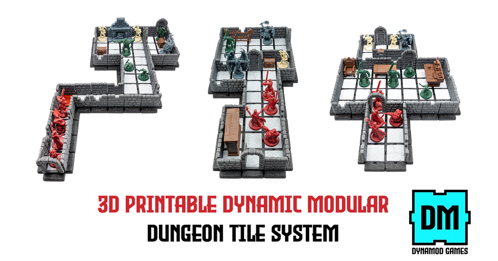 Dynamod Dungeon Tiles - Sample Pack
