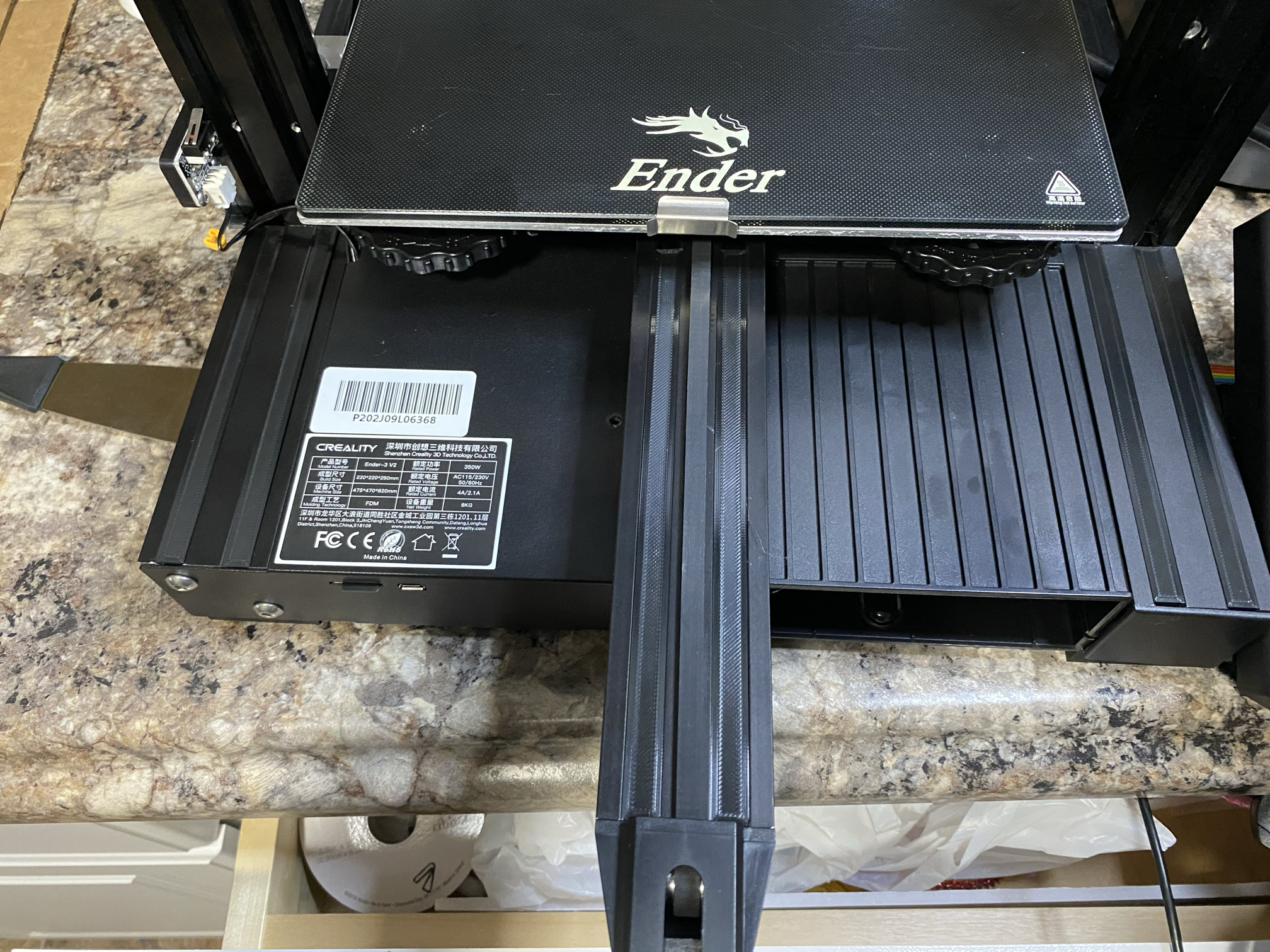 Ender 3 v2 - v slot covers