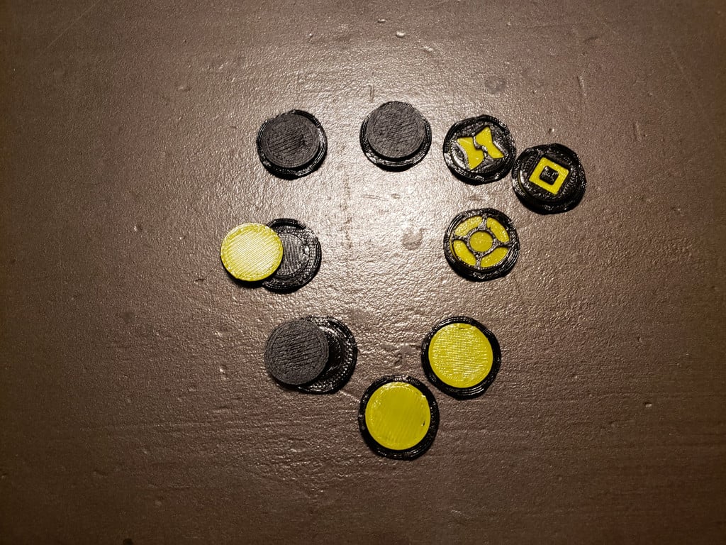Star Wars Shatterpoint Flippable Objective Markers