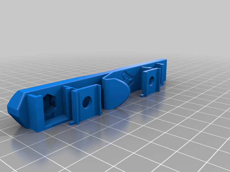 MPCNC nut trap, fully traps nuts