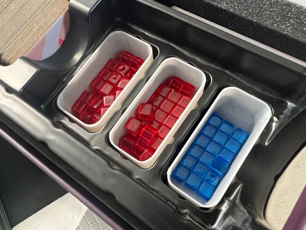 Robot Quest Arena Red and Blue Cube Containers