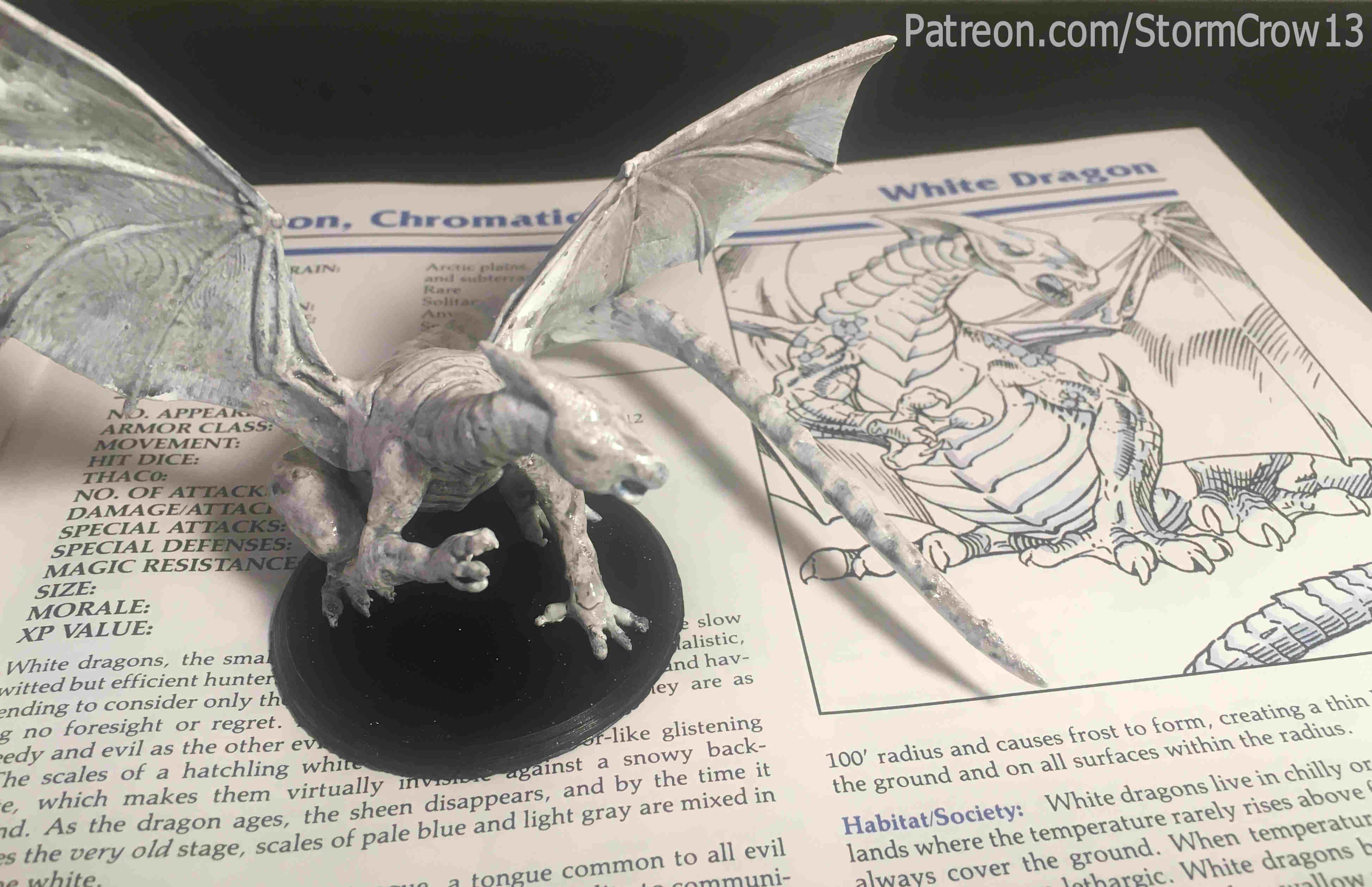 2nd ed AD&D White Dragon
