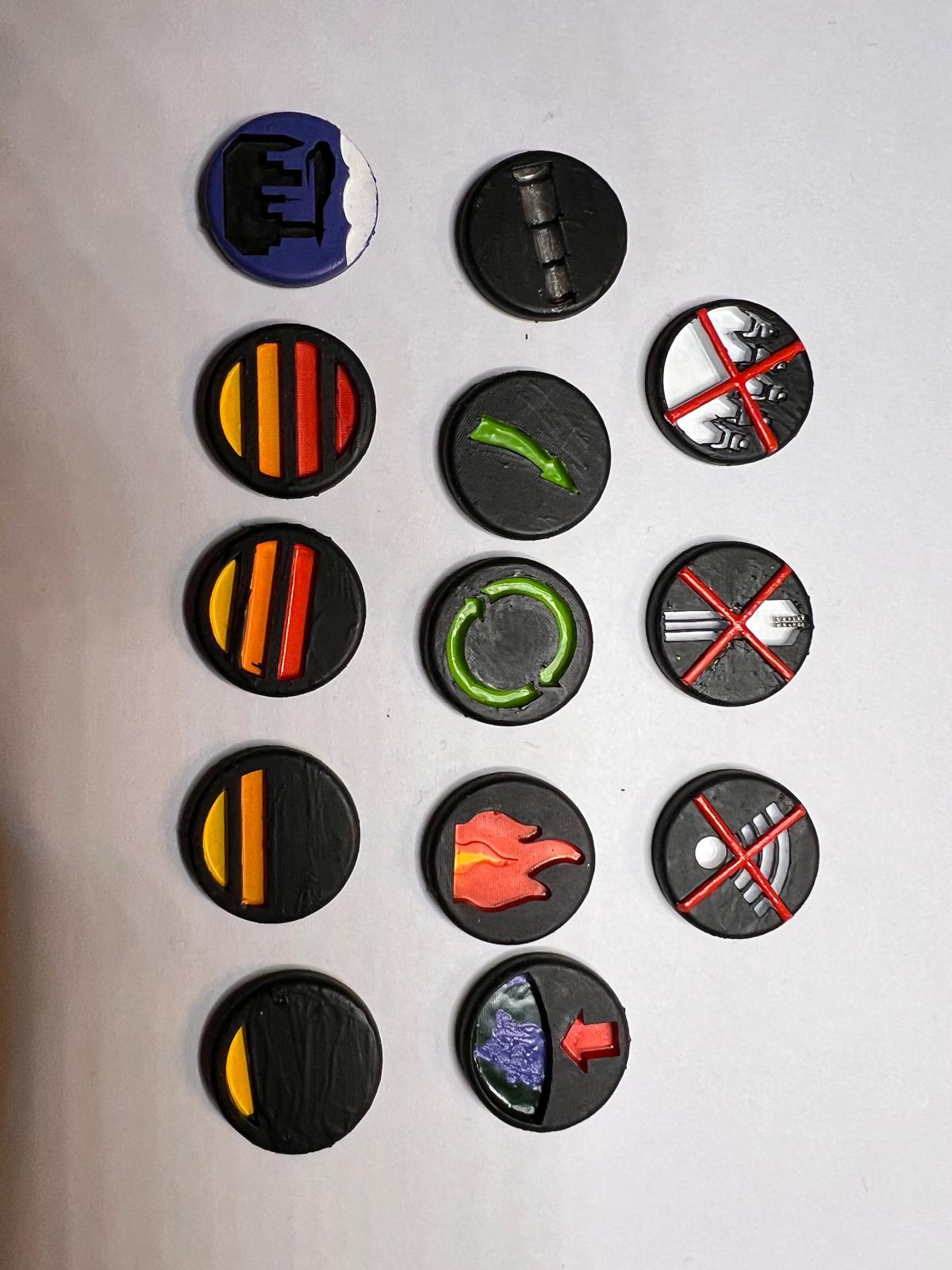 Dropfleet Commander 2.0 Token (incl. Telescope Token)