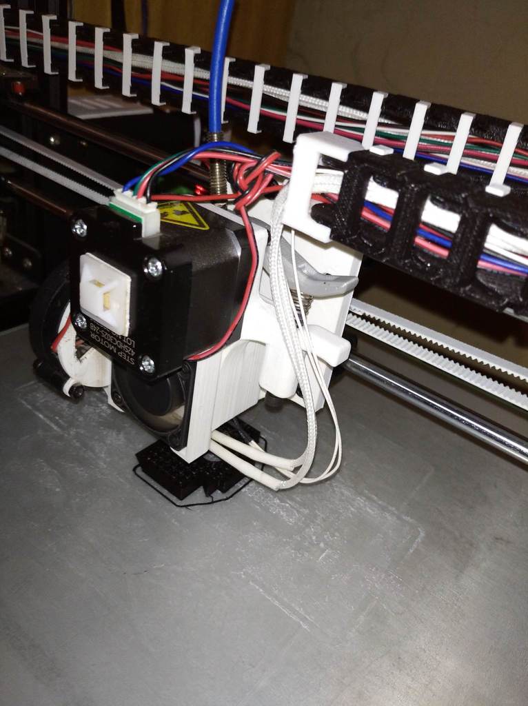 Modified extruder for anet a8 plus