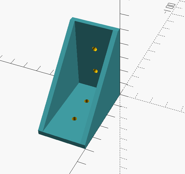 Parametric Angle Bracket