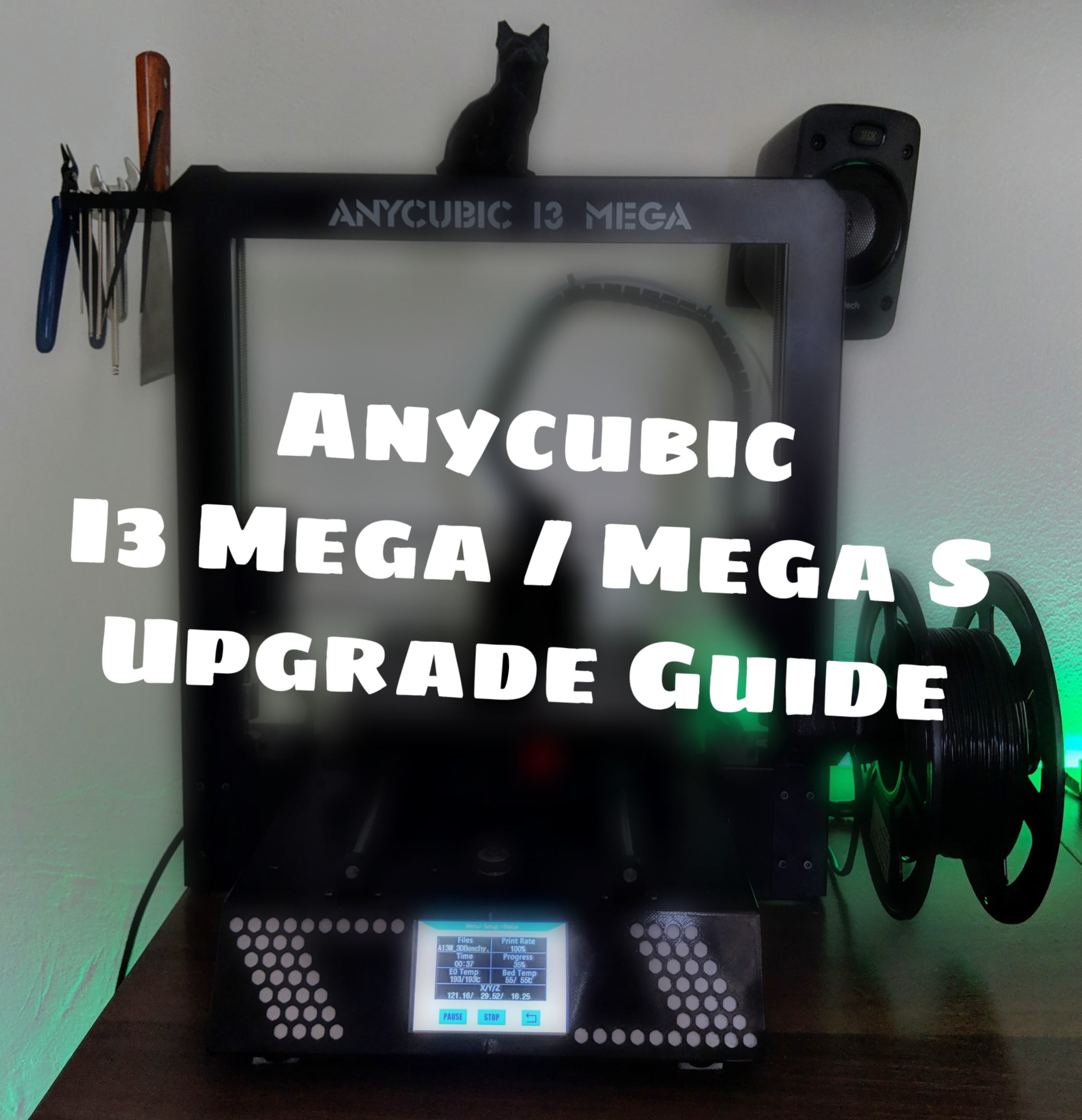 Anycubic I3 Mega / Mega S Upgrade Guide / Basics / Cura Settings