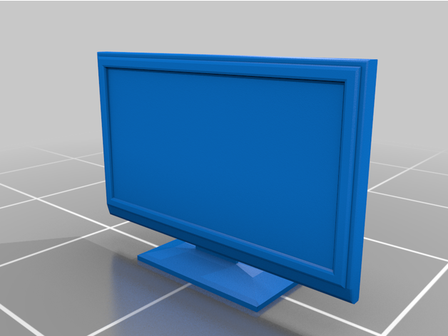 FICHIER pour imprimante 3D : télévison - radio Featured_preview_flatscreen
