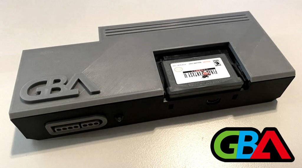 GBAlpha - A Console-Like Case for Woozle's GBA Consolizer