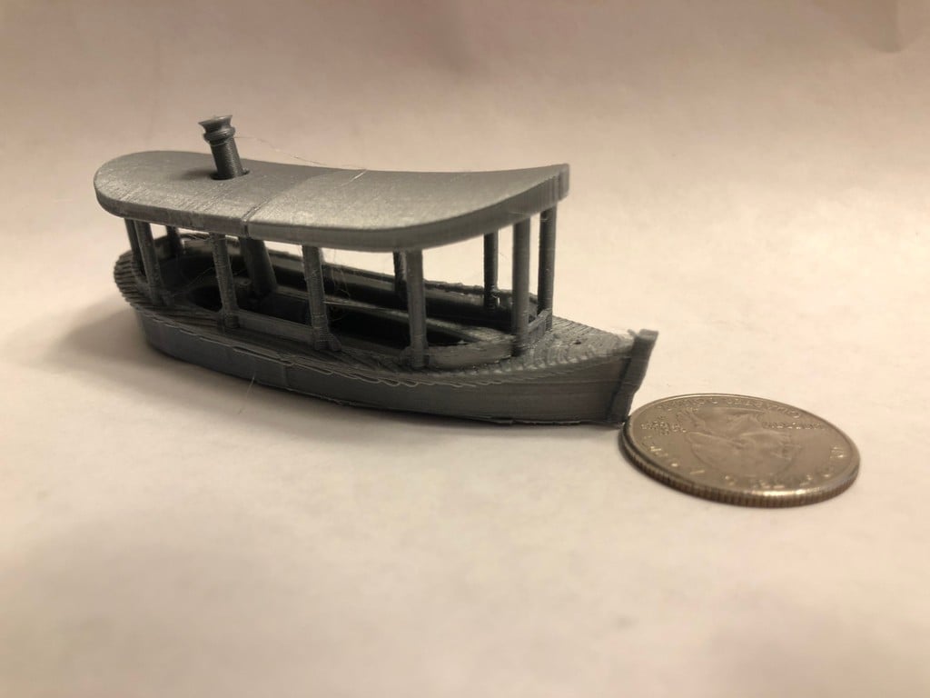 Jungle Cruise - Boat Model (Revised)