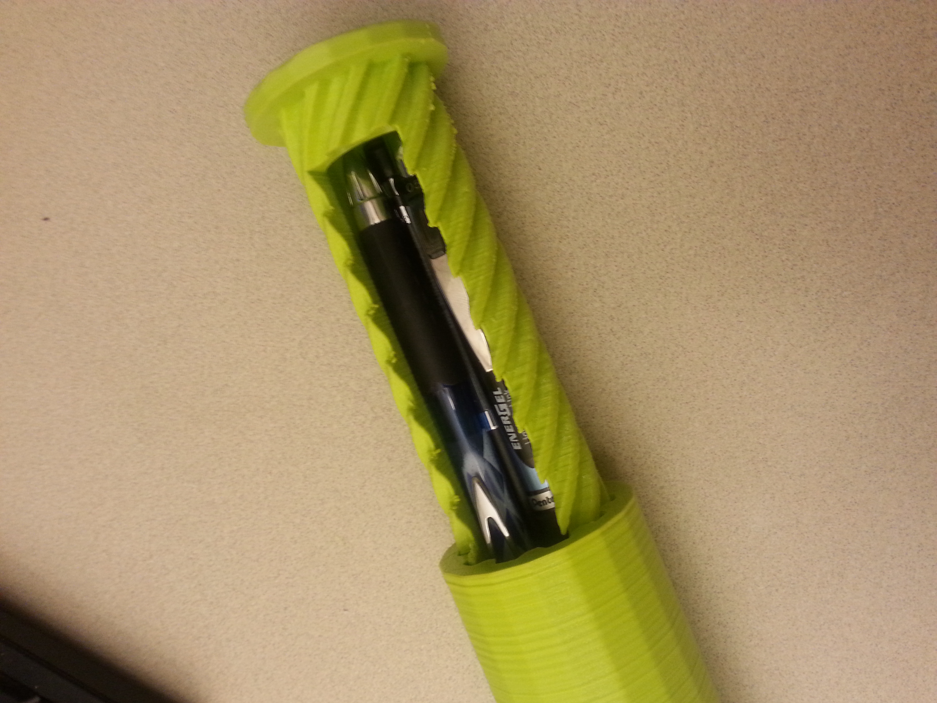 Helical Pen Case