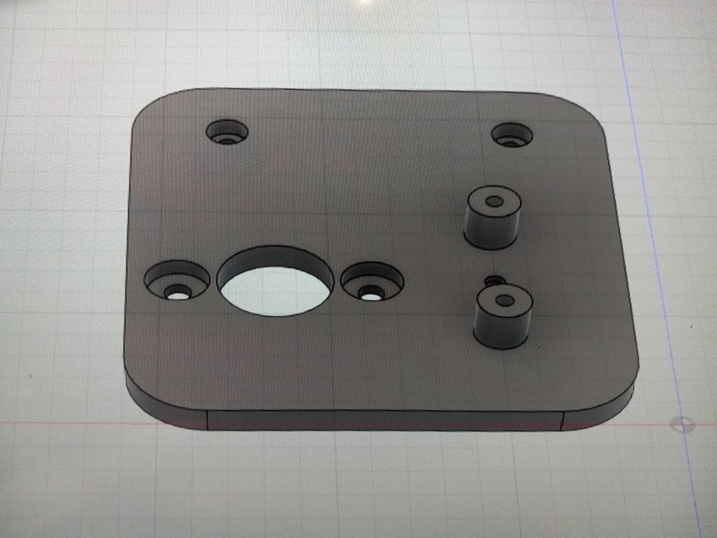 3D printed Belt sander by Kris3DK - XD-775 motor