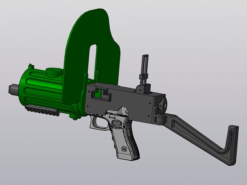 Glock Carbine kit (Airsoft) "MAXS"
