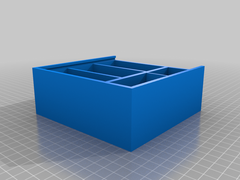  universal box, games box, sorting box with sliding lid