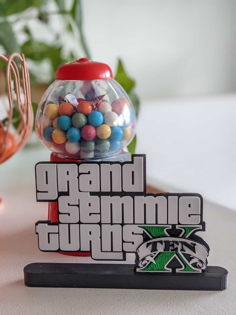 Grand Theft Auto 10 - birthday gift
