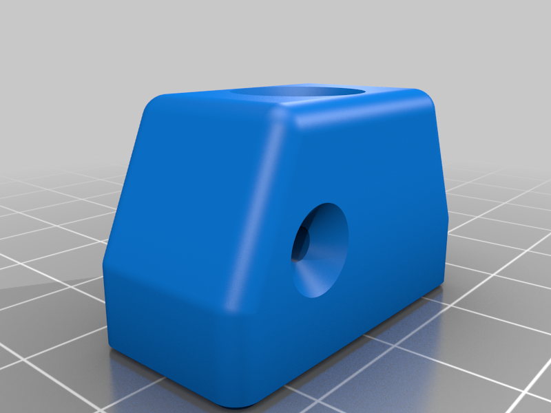 Leadscrew/filament guard/guide for Ender 3 / Pro. FreeCAD file included