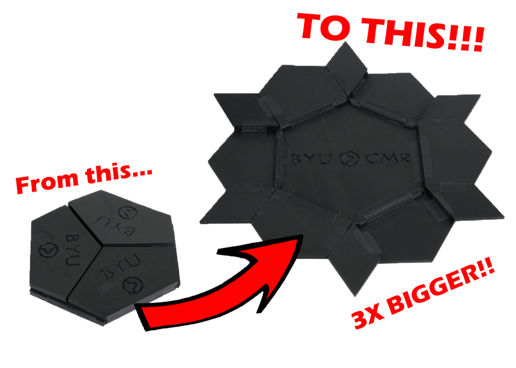 Folding Hexagon Origami Mechanism
