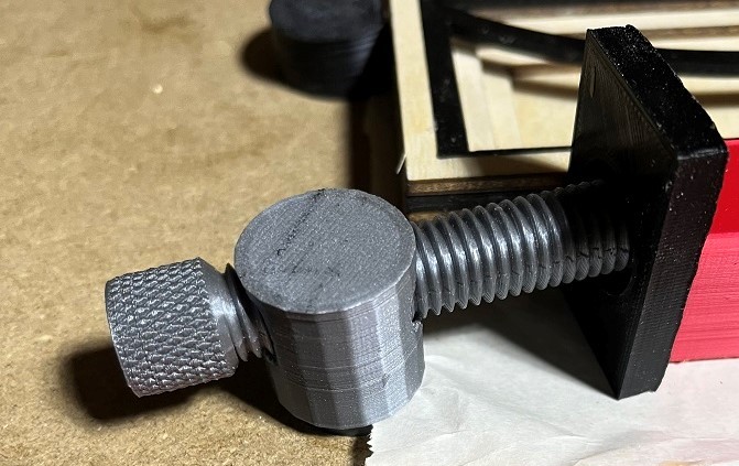Bench dog screw clamp