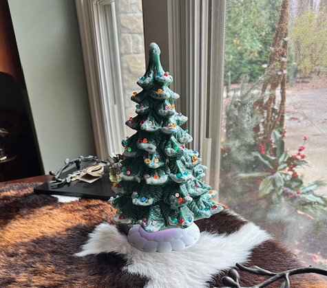Old Ceramic Christmas Tree Update