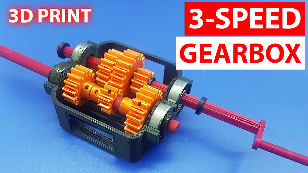 3- Speed Gearbox / Transmission 