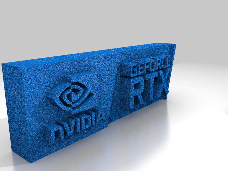 RTX Logo(Both STL and OBJ available)