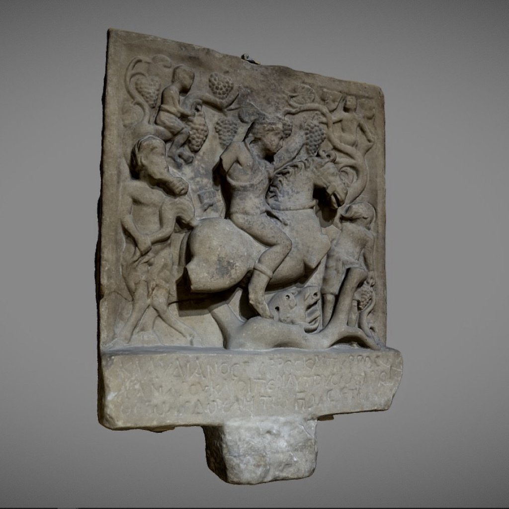 Thracian votive bas relief
