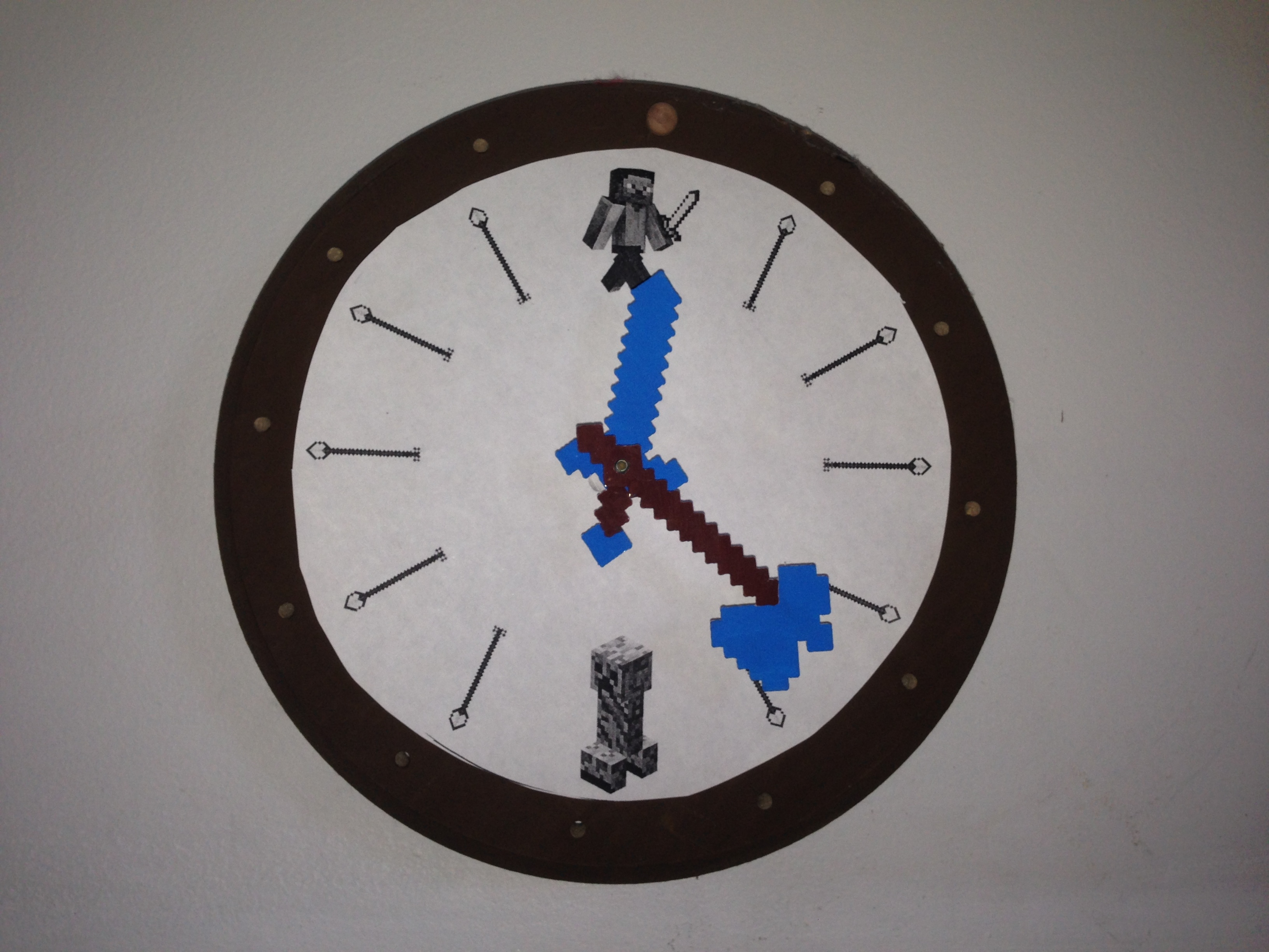 Minecraft Clock Arms