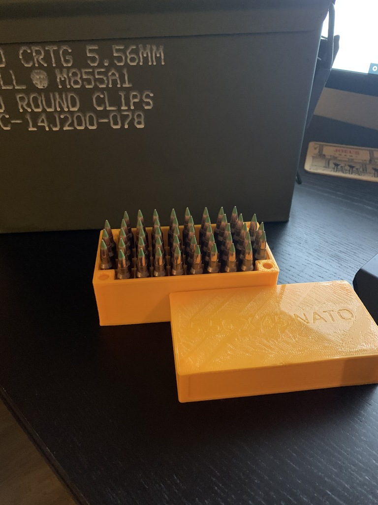 .223/5.56 Ammo Box using magnets