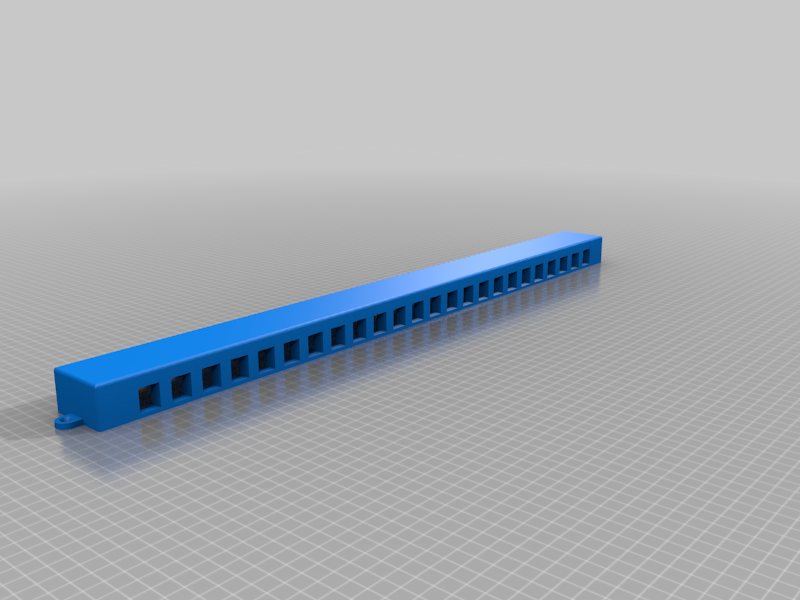 Parametric RJ45 Keystone Wall Mount