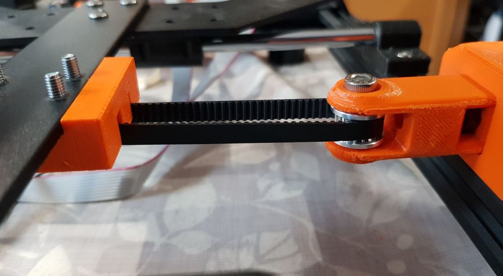 Anet A8 Plus Y axis belt mount
