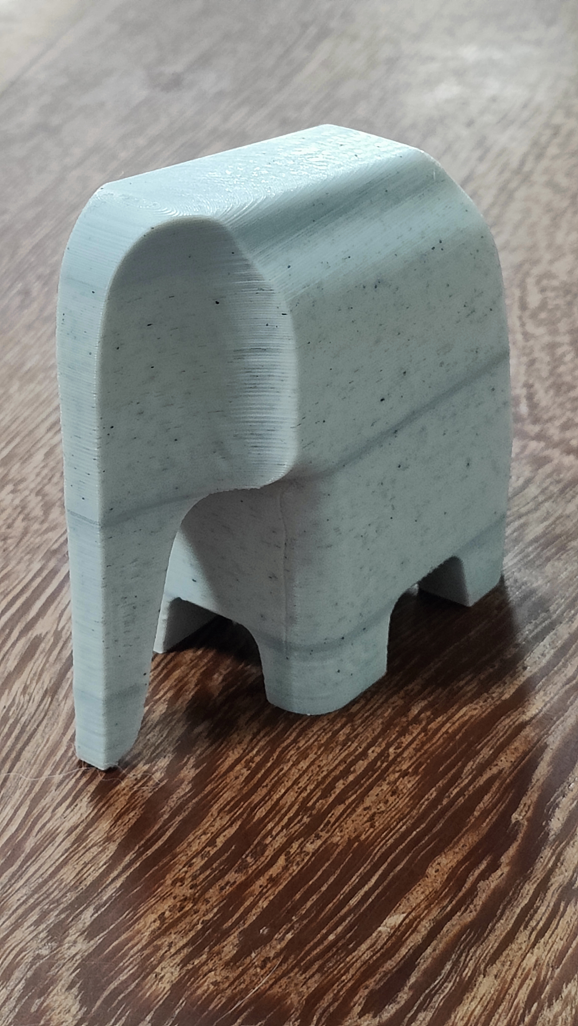 Minimalist Elephant – Decorative 3D Printed Sculpture