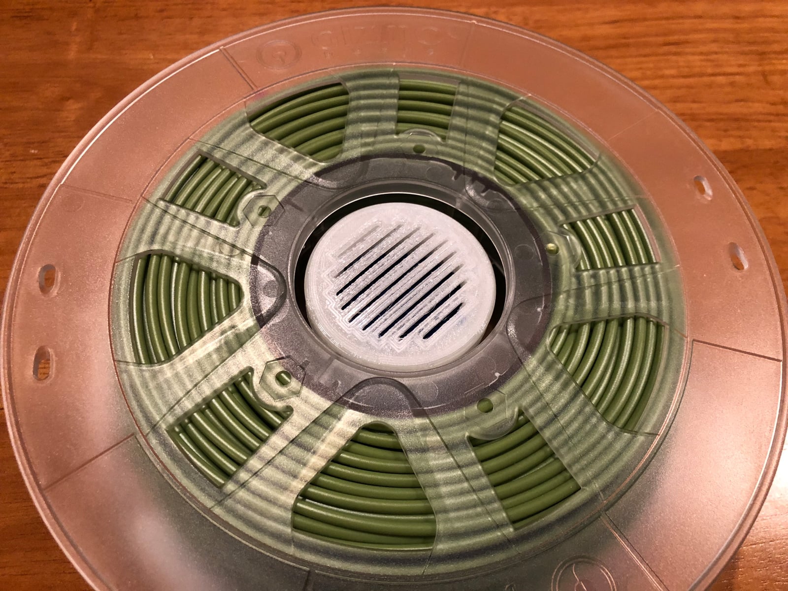 Silica Gel/Desiccant Canister for Filament Spools
