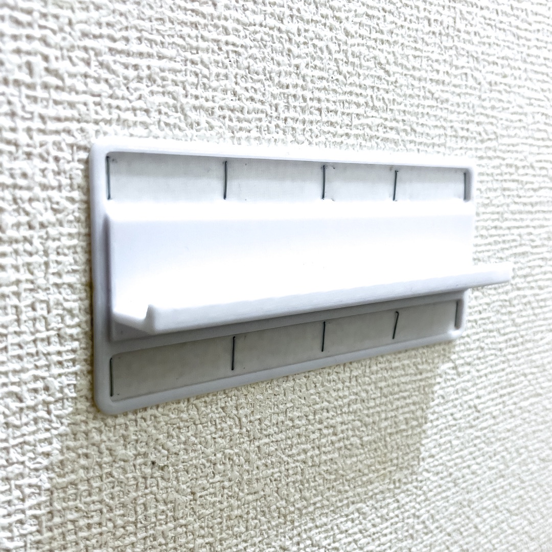 Wide Wall Hook for smartphone by stapler