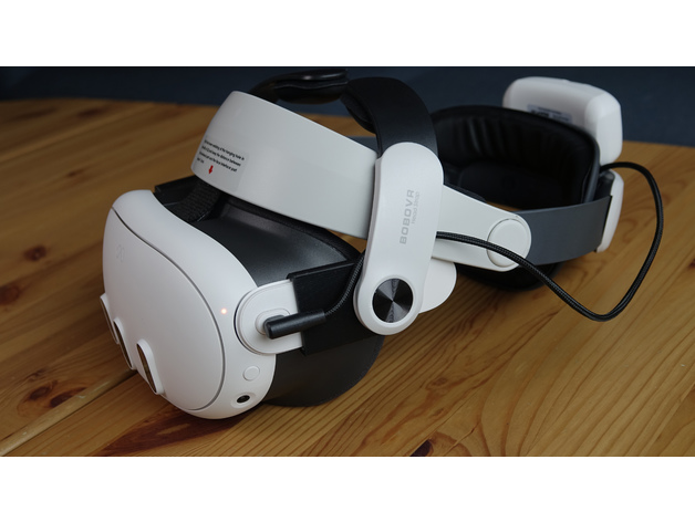BoboVR M2-to-M3 Strap Conversion Kit for Quest 3 by borschtsoup -  Thingiverse