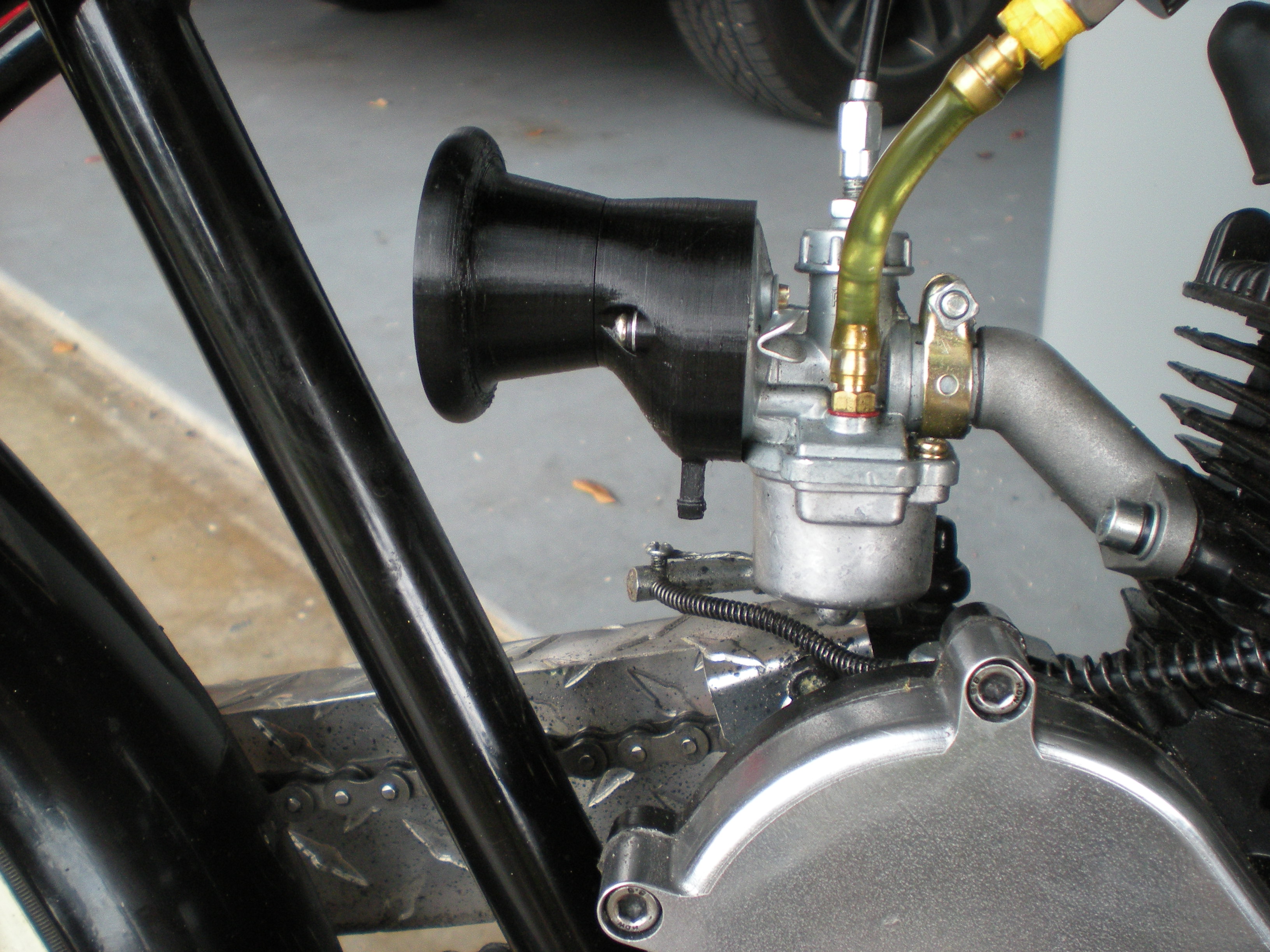NG Bike Carb Velocity Stack & Filter Housing