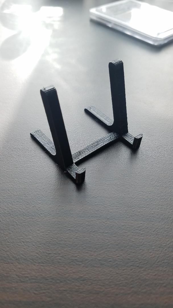 Baseball Card Display Stand