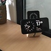 Combo charge / stand for iPhone 13 mini + magsafe battery, with desk binding 3D model