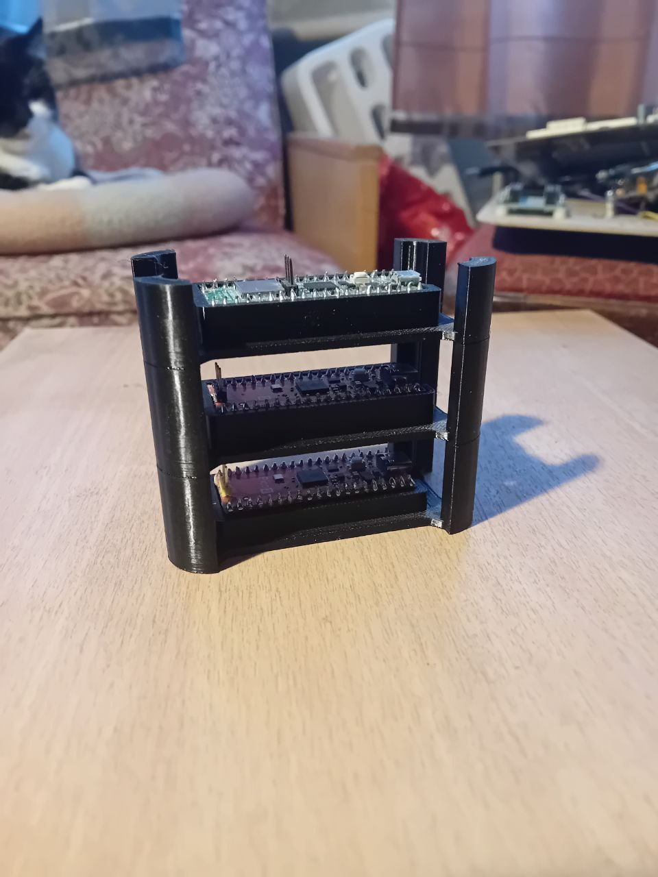 Stackable Raspberry Pi Pico Storage Rack