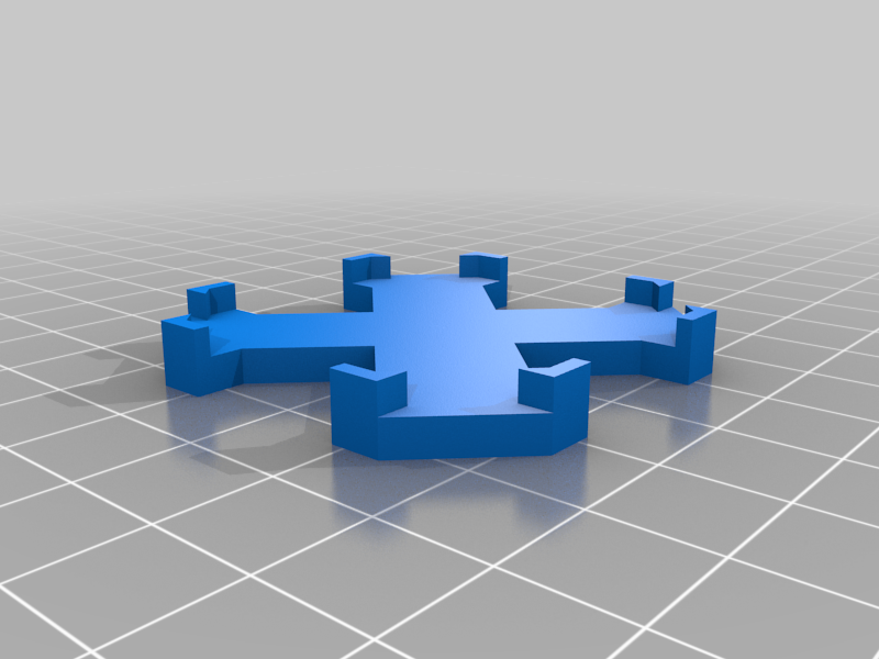 Parametric gridfinity bin magnet jig pressfit