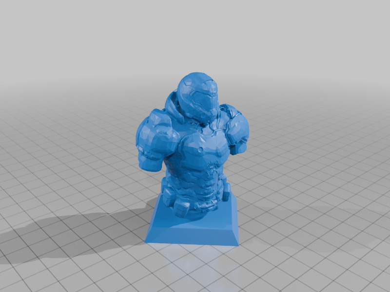 Doom Slayer 2016 - bust