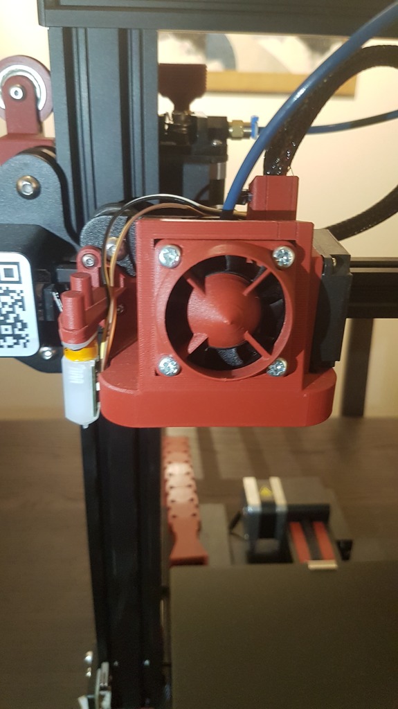 Ender 3 V2 Fan Duct with BLTouch
